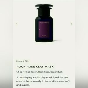 NIB Twentynine Palms Clay Mask